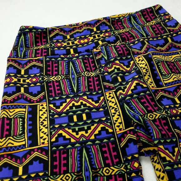 NWOT LulaRoe One Size Leggings  Womens Size 0-12  OS Stretch Pants Multicolor - Picture 3 of 7